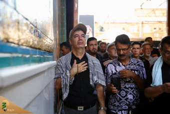  زائران اربعین حسینی در حرم حضرت امیرالمؤمنین علی علیه السلام 34