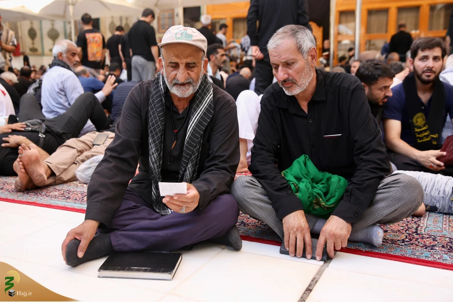  زائران اربعین حسینی در حرم حضرت امیرالمؤمنین علی علیه السلام 28
