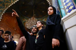  زائران اربعین حسینی در حرم حضرت امیرالمؤمنین علی علیه السلام 35