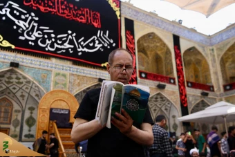  زائران اربعین حسینی در حرم حضرت امیرالمؤمنین علی علیه السلام 29