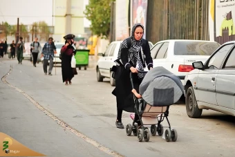 بازگشت زائران اربعین حسینی از مرز شلمچه  12