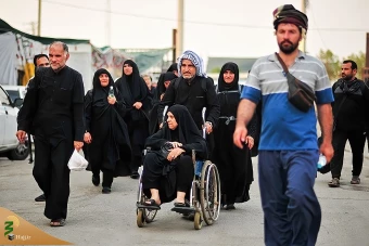 بازگشت زائران اربعین حسینی از مرز شلمچه  6