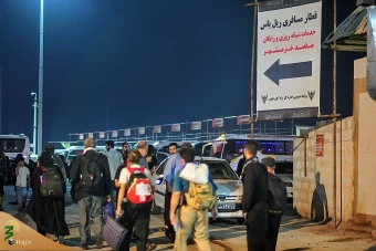 بازگشت زائران اربعین حسینی از مرز شلمچه  16