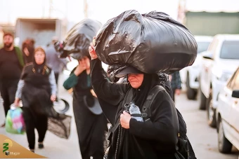 بازگشت زائران اربعین حسینی از مرز شلمچه  18