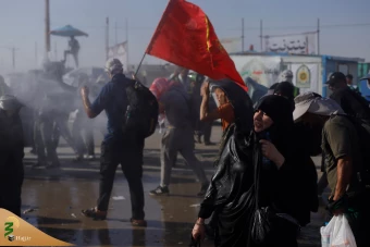تردد زئران اربعین حسینی در مرز مهران 5