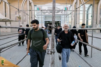 تردد زئران اربعین حسینی در مرز مهران 14