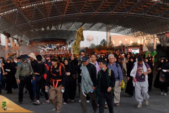 تردد زئران اربعین حسینی در مرز مهران 18