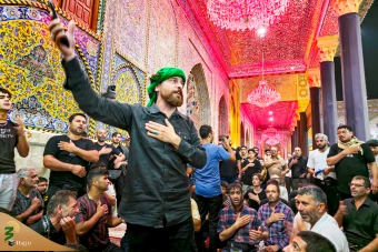 زائران اربعین حسینی در حرم امام کاظم و امام جواد علیه السلام 2