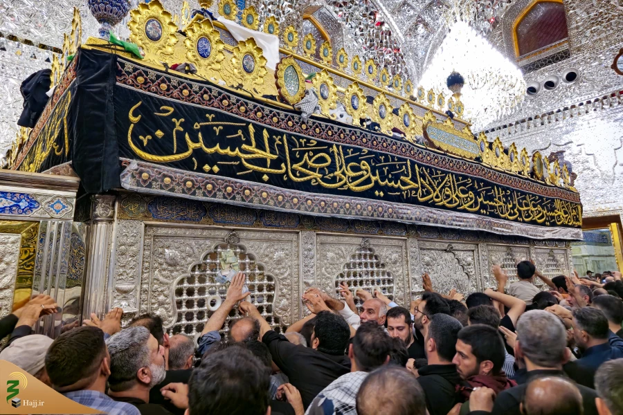 زائران اربعین حسینی در حرم امام کاظم و امام جواد علیه السلام 4