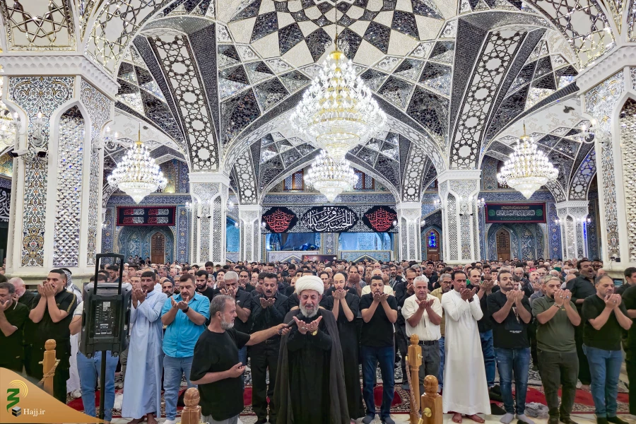 زائران اربعین حسینی در حرم امام کاظم و امام جواد علیه السلام 9