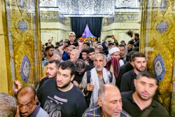 زائران اربعین حسینی در حرم امام کاظم و امام جواد علیه السلام 7