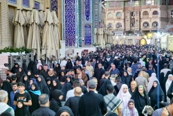 زائران اربعین حسینی در حرم امام کاظم و امام جواد علیه السلام 16
