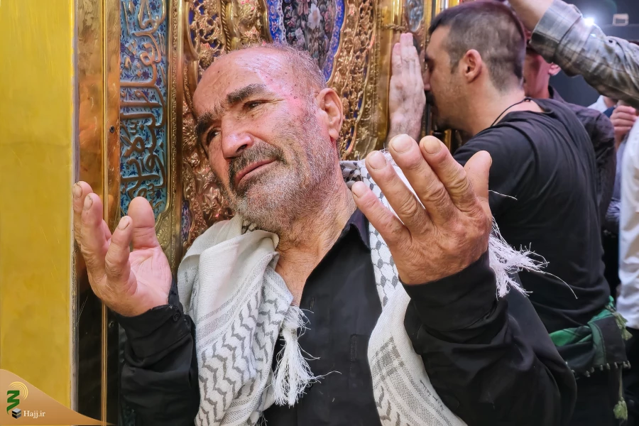 زائران اربعین حسینی در حرم امام کاظم و امام جواد علیه السلام 19