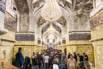 زائران اربعین حسینی در حرم امام کاظم و امام جواد علیه السلام 25