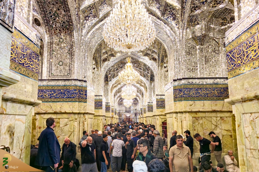 زائران اربعین حسینی در حرم امام کاظم و امام جواد علیه السلام 25