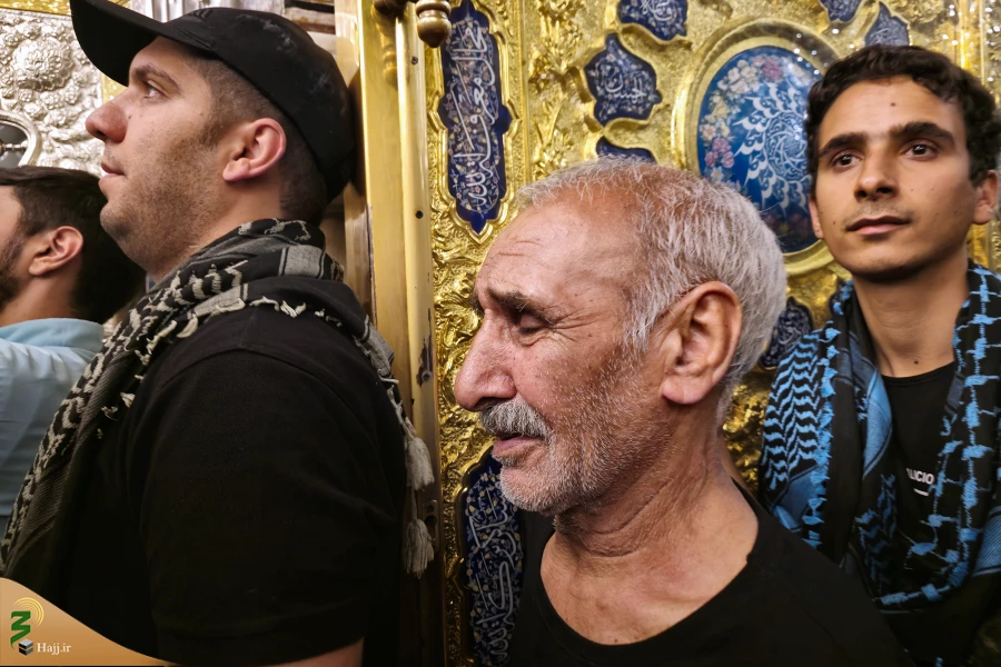 زائران اربعین حسینی در حرم امام کاظم و امام جواد علیه السلام 14