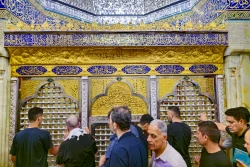 زائران اربعین حسینی در حرم امام کاظم و امام جواد علیه السلام 26
