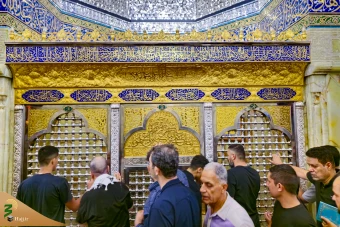 زائران اربعین حسینی در حرم امام کاظم و امام جواد علیه السلام 26