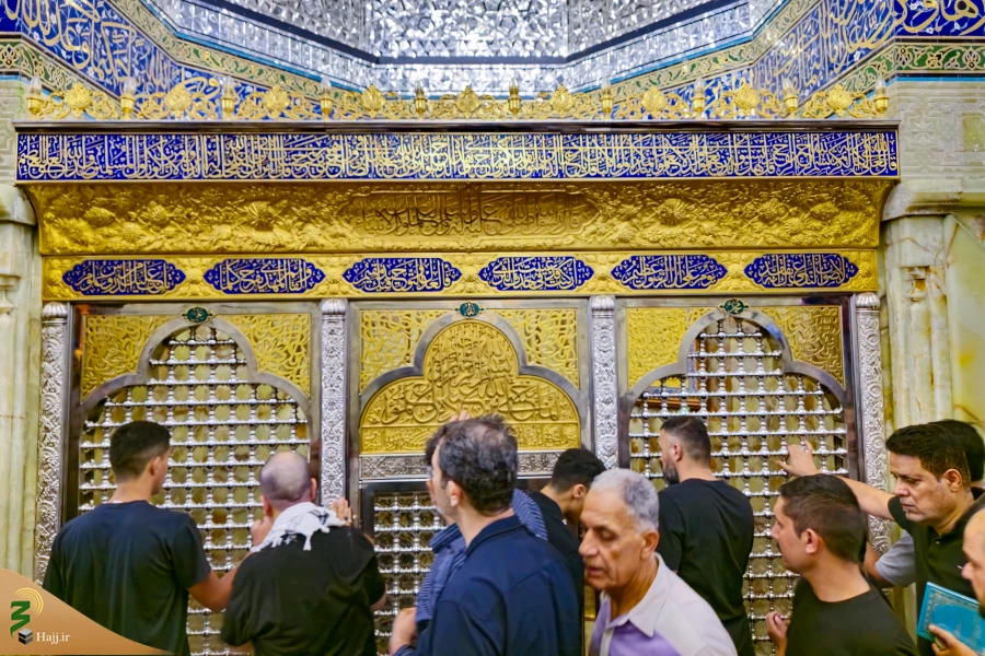 زائران اربعین حسینی در حرم امام کاظم و امام جواد علیه السلام 26