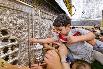 زائران اربعین حسینی در حرم امام کاظم و امام جواد علیه السلام 27