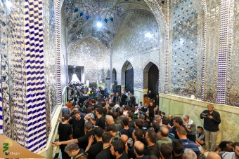 زائران اربعین حسینی در حرم امامین عسکریین علیهما‌السلام 8
