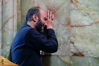 زائران اربعین حسینی در حرم امامین عسکریین علیهما‌السلام 21