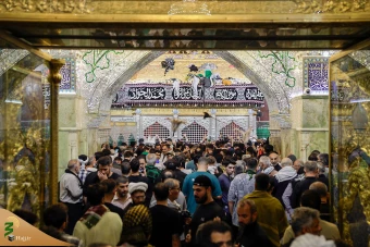 زائران اربعین حسینی در حرم امامین عسکریین علیهما‌السلام 29
