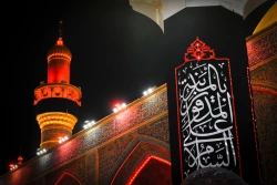 سیاه پوش شدن حرم امیرالمؤمنین علیه السلام در آستانه رحلت رسول اکرم(ص) 2