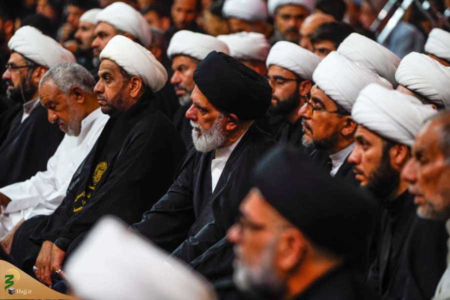 سیاه پوش شدن حرم امیرالمؤمنین علیه السلام در آستانه رحلت رسول اکرم(ص) 2