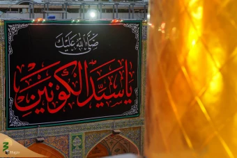 سیاه پوش شدن حرم امیرالمؤمنین علیه السلام در آستانه رحلت رسول اکرم(ص) 3