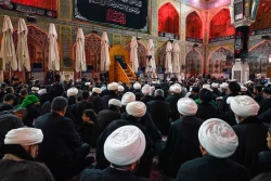 سیاه پوش شدن حرم امیرالمؤمنین علیه السلام در آستانه رحلت رسول اکرم(ص) 3