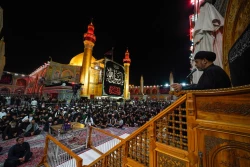 سیاه پوش شدن حرم امیرالمؤمنین علیه السلام در آستانه رحلت رسول اکرم(ص) 2