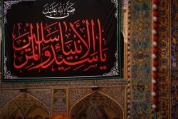 سیاه پوش شدن حرم امیرالمؤمنین علیه السلام در آستانه رحلت رسول اکرم(ص) 4