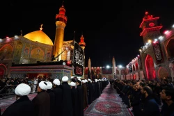 سیاه پوش شدن حرم امیرالمؤمنین علیه السلام در آستانه رحلت رسول اکرم(ص) 3
