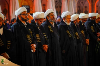 سیاه پوش شدن حرم امیرالمؤمنین علیه السلام در آستانه رحلت رسول اکرم(ص) 4