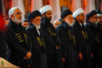 سیاه پوش شدن حرم امیرالمؤمنین علیه السلام در آستانه رحلت رسول اکرم(ص) 5