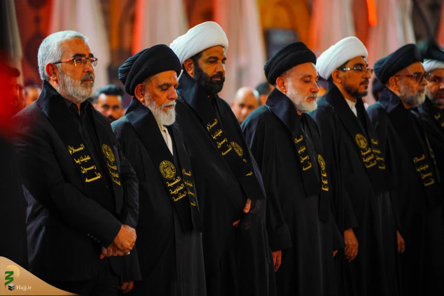 سیاه پوش شدن حرم امیرالمؤمنین علیه السلام در آستانه رحلت رسول اکرم(ص) 5