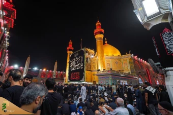 سیاه پوش شدن حرم امیرالمؤمنین علیه السلام در آستانه رحلت رسول اکرم(ص) 5