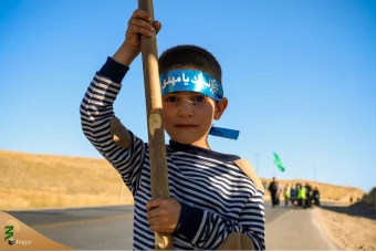  زائران پیاده حرم امام رضا علیه السلام  3