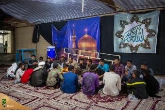  زائران پیاده حرم امام رضا علیه السلام  31