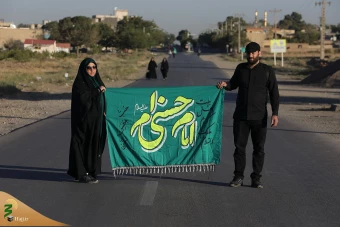  زائران پیاده حرم امام رضا علیه السلام  23