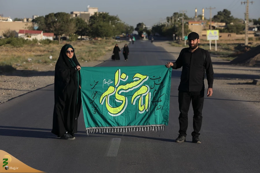 زائران پیاده حرم امام رضا علیه السلام  23