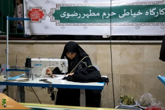  زائران پیاده حرم امام رضا علیه السلام  14
