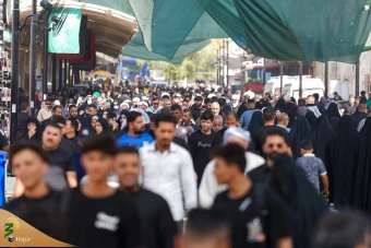 پیاده روی زائران امام حسن عسکری علیه السلام به سمت سامراء 30