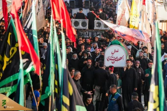 پیاده روی زائران امام حسن عسکری علیه السلام به سمت سامراء 22