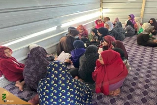 حضور فعال فلسطینیان در حلقه‌های قرآنی غزه
