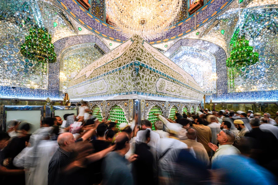 حال وهوای حرم امیرالمؤمنین در آستانه میلاد پیامبر اعظم صلی الله علیه و اله 2