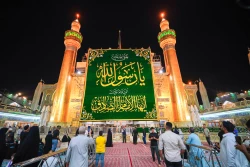 حال وهوای حرم امیرالمؤمنین در آستانه میلاد پیامبر اعظم صلی الله علیه و اله 12