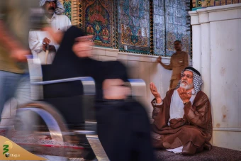 حال وهوای حرم امیرالمؤمنین در آستانه میلاد پیامبر اعظم صلی الله علیه و اله 17