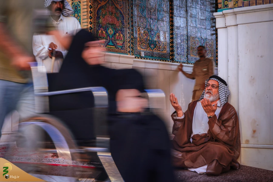 حال وهوای حرم امیرالمؤمنین در آستانه میلاد پیامبر اعظم صلی الله علیه و اله 17